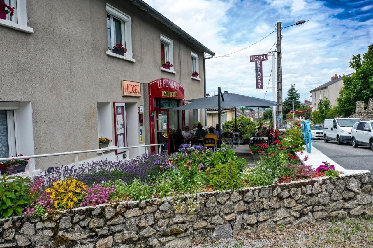 Hotel Le Pommeil Guéret Exterior foto